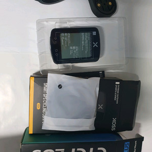 Xoss G플러스 2세대 gps 속도계와 사이플러스