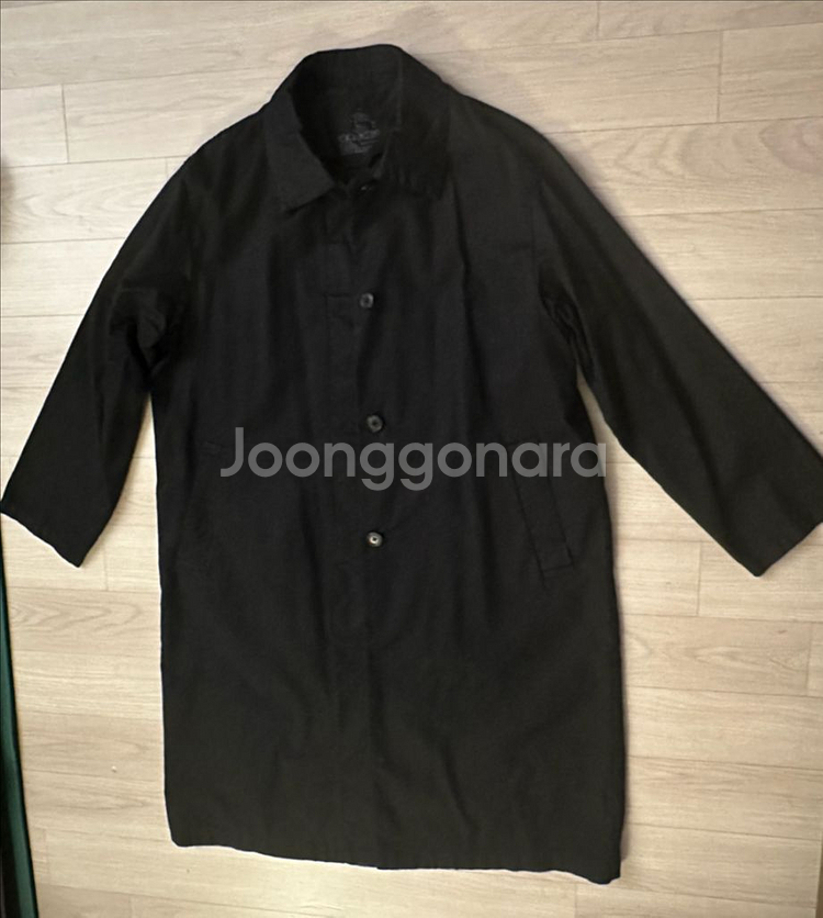블랙 무인양품 여성M사이즈 케이폭 혼방 자켓 총기징10--1