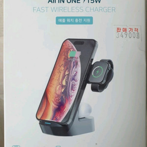 새상품)다중 애플폰 액티몬 15W 무선충전용(애플워치포