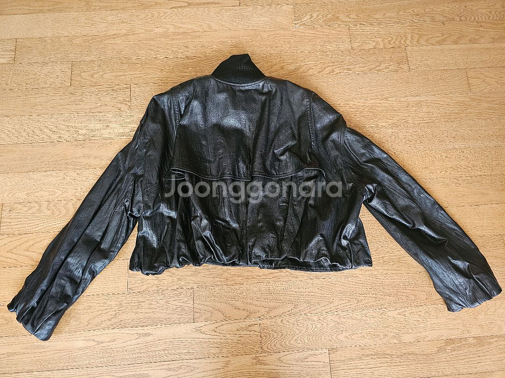 [가격인하] (새상품) 타임 램스킨 하이넥 집업자켓--6