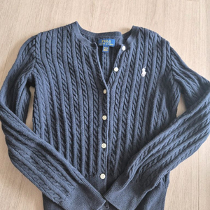 폴로키즈 케이블 가디건 M