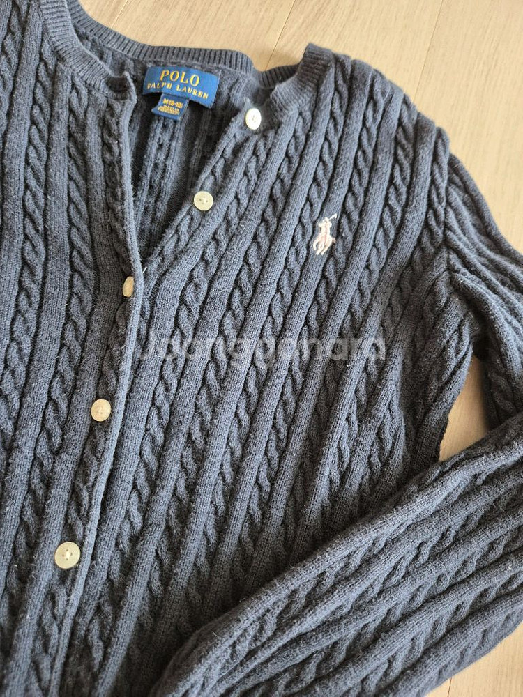 폴로키즈 케이블 가디건 M--1