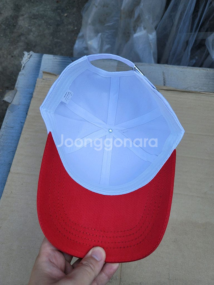 상표적힌 볼캡모자 썬캡 운동회 단체모자--3