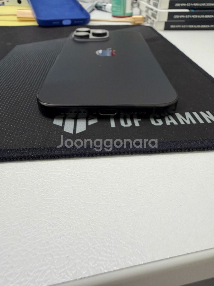 자급제 아이폰 16프로 맥스 블랙 티타늄 256GB--8
