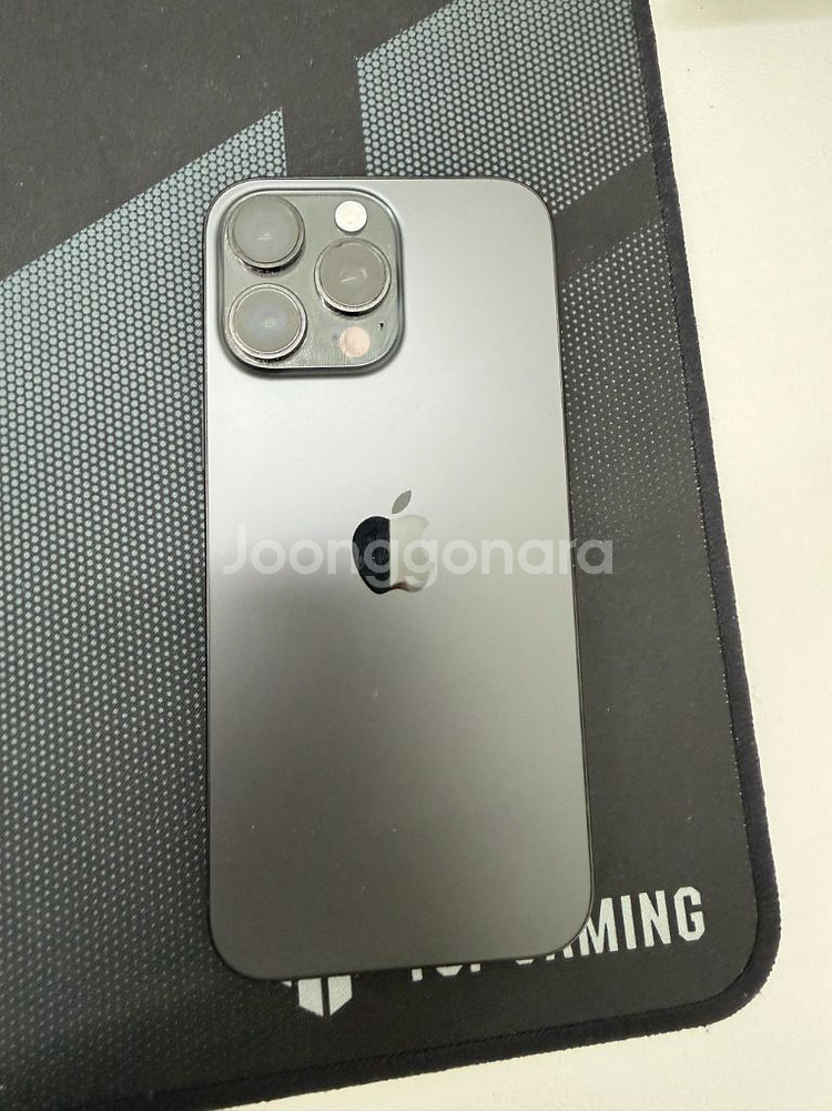 자급제 아이폰 16프로 맥스 블랙 티타늄 256GB--9