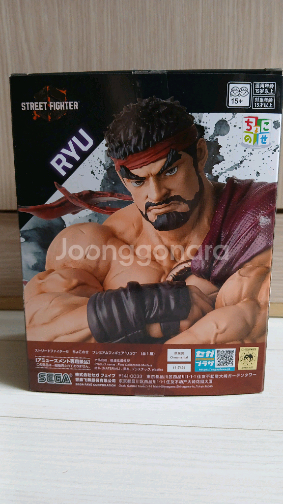 세가 스트리트 파이트6 쵸코노세 류 피규어 제일복권--4