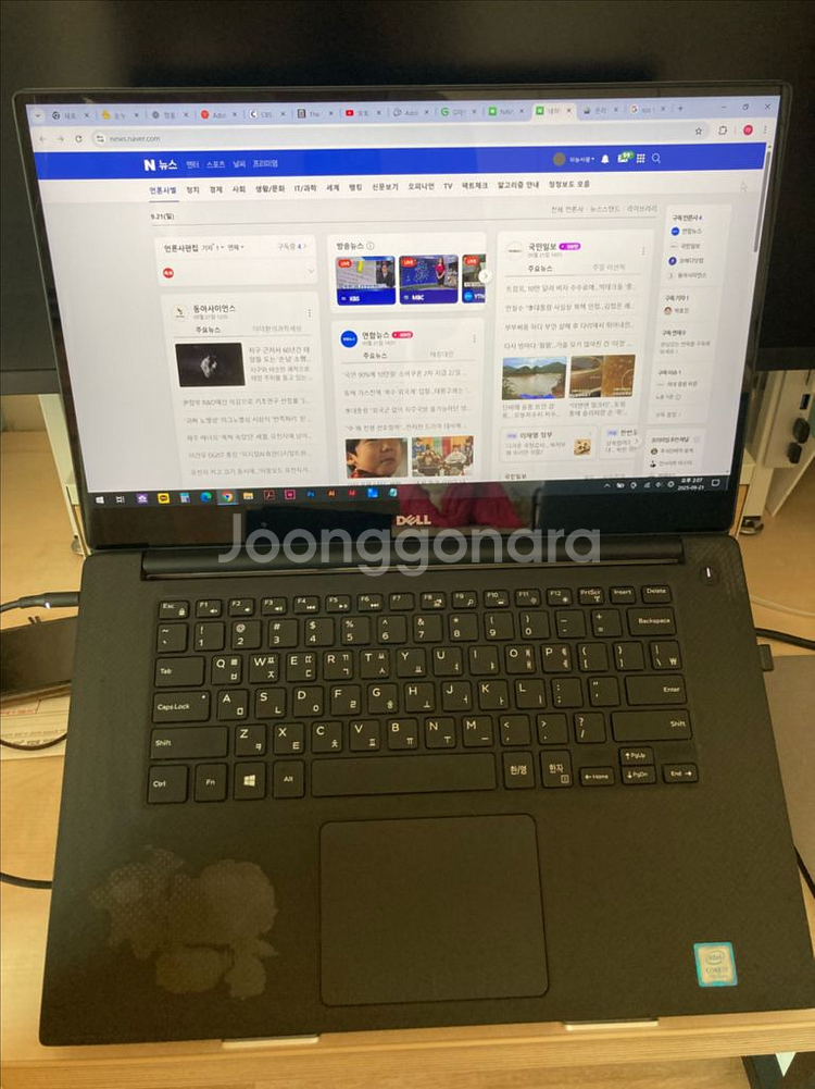 델 dell xps 15 9560 4k 터치 노트북--0