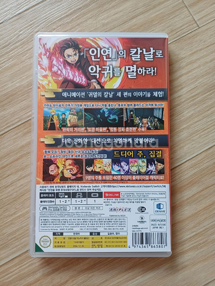 히노카미 혈풍담2 스위치--1