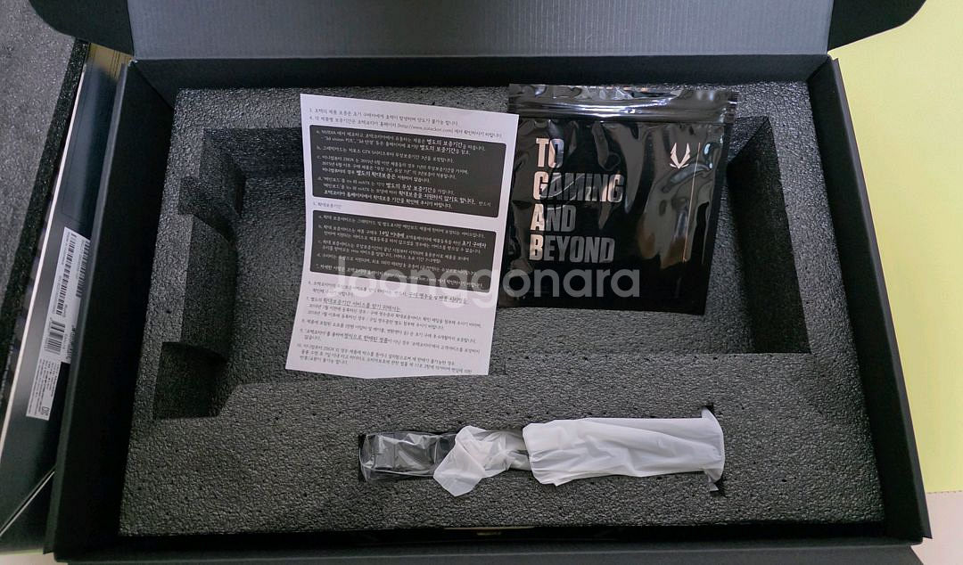 [조텍] 지포스 RTX 5090 AMP(25.7월구매)--2