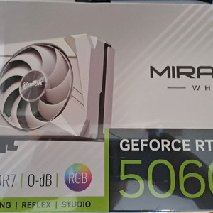 이엠텍 RTX 5060 MIRACLE WHITE 미개봉