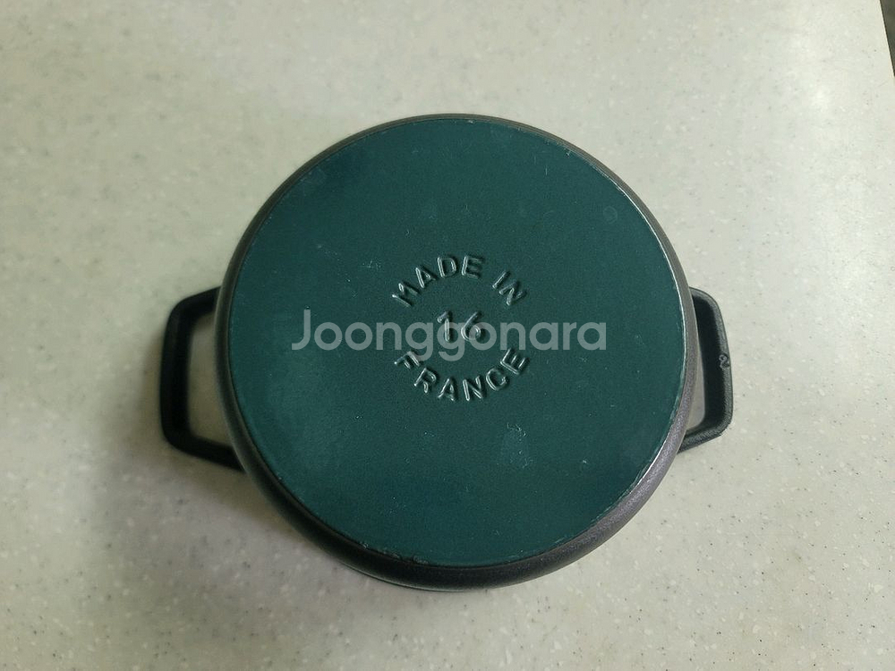 가격인하 르쿠르제 스타우브 꼬꼬떼 16cm 블랙--3