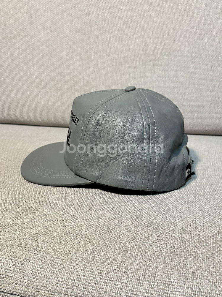 슈프림 가죽 레더 캡 모자--0