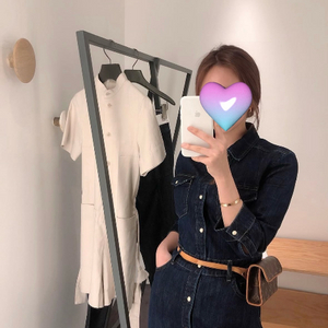 allsaint 올세인츠 데님 원피스