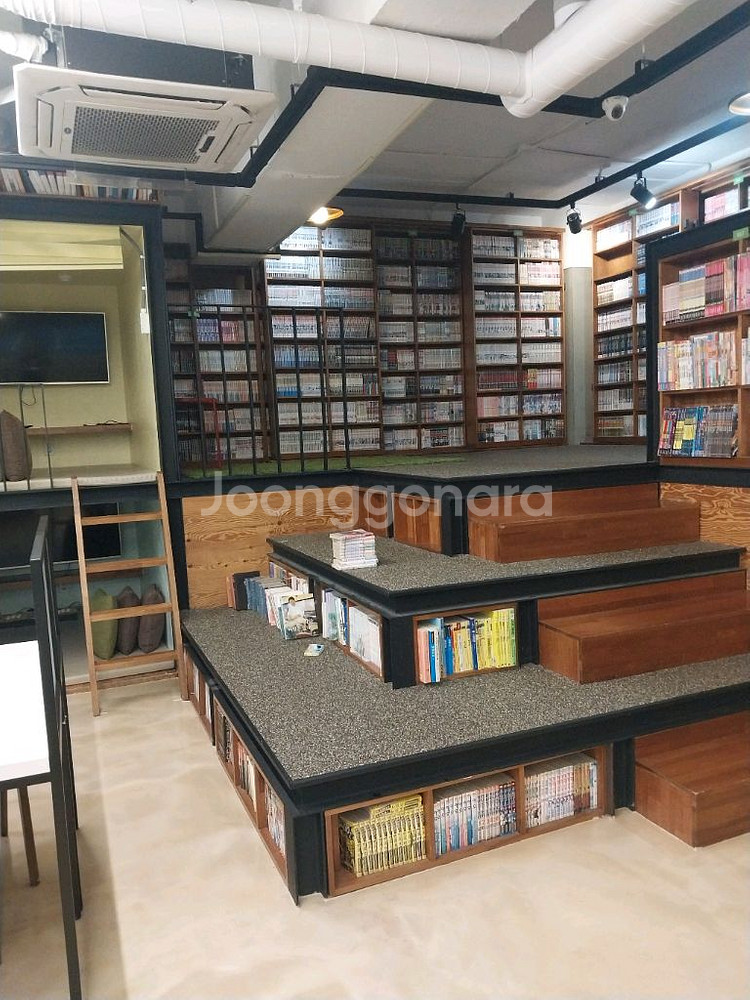 만화(웹툰코믹순정아동)카페용품.실사참조--0