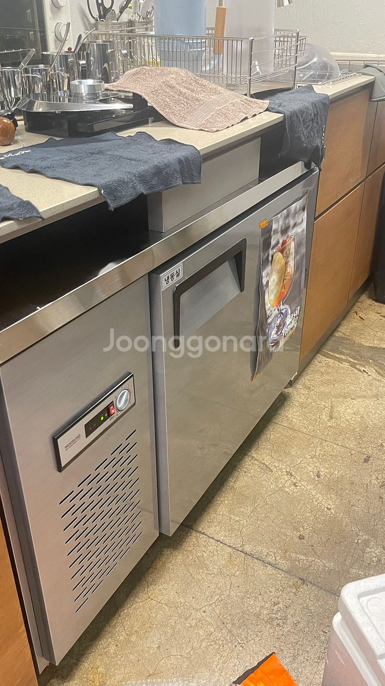 우성 1200 메탈 아날로그 직냉 냉동고 판매합니다--0