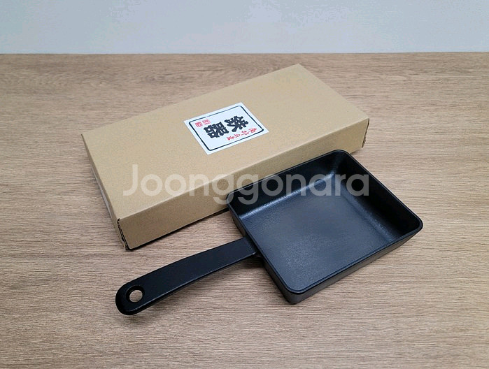 무쇠팬 무쇠계란말이팬 무쇠미니사각팬 (시즈닝 돼 있음)--0