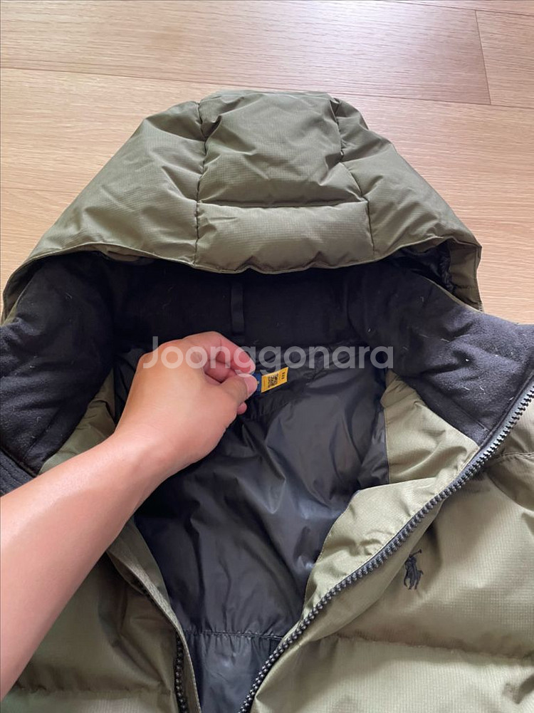 폴로 발수 패딩 카키 XXL 110--2
