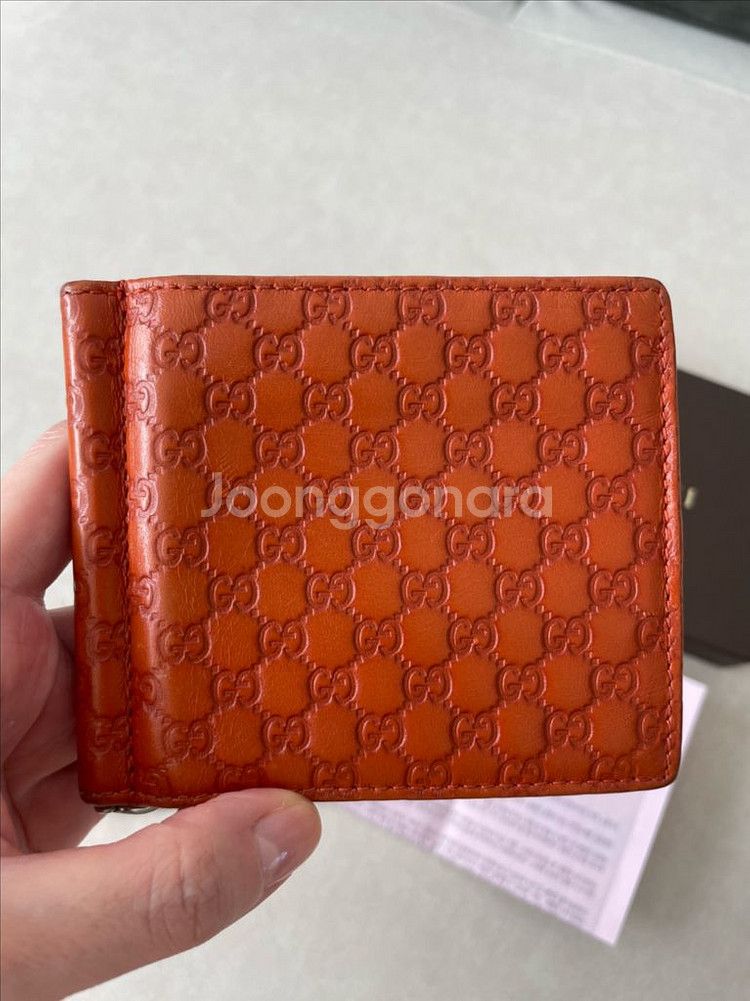 구찌 시마 머니클립 지갑 (정품)--2