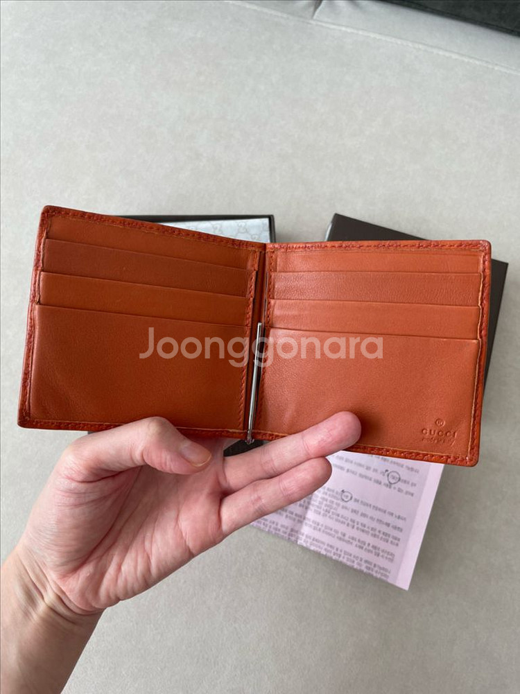 구찌 시마 머니클립 지갑 (정품)--8