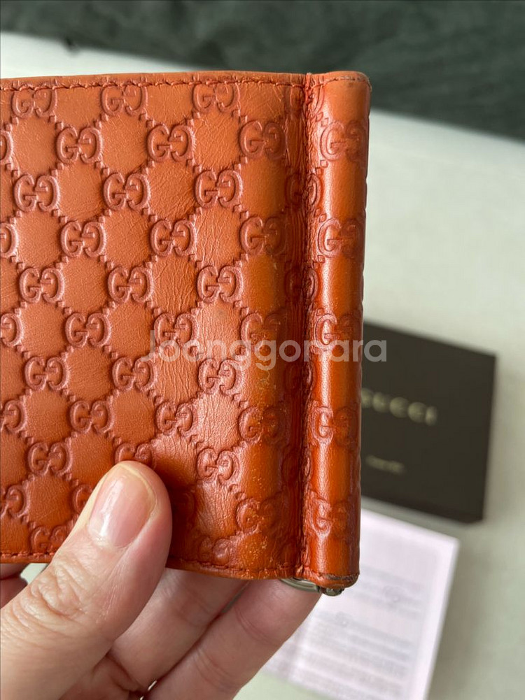 구찌 시마 머니클립 지갑 (정품)--3