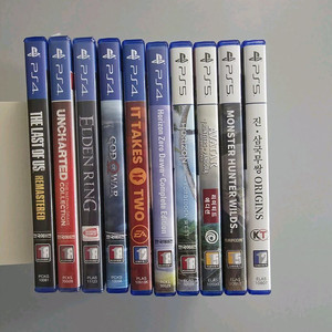 PS4, PS5 타이틀 판매합니다.