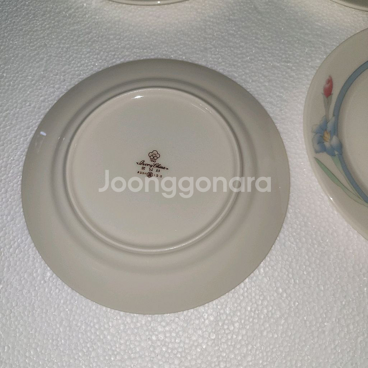 행남사 꽃 접시 6p--3