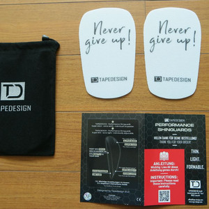 테이프 디자인 축구 신가드 새제품 팝니다.