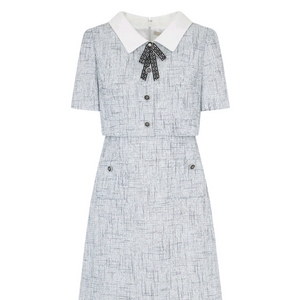 케네스레이디 셀튼 리본 브로치원피스 55