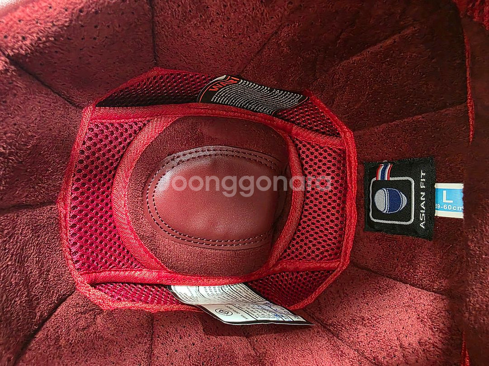 레트로 오토바이 헬맷--3