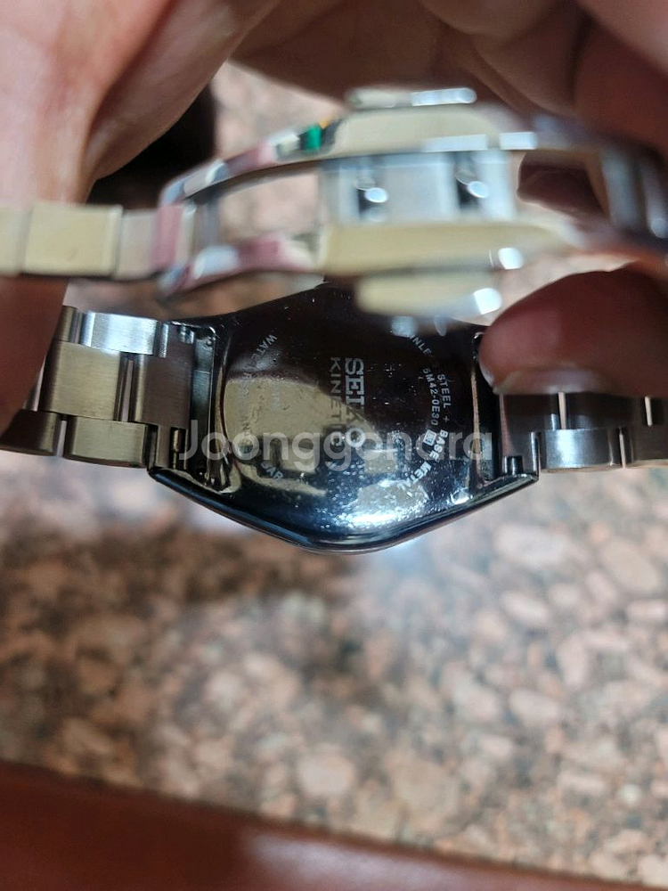 세이코 90년대 디자이너 키네틱 빈티지 시계 쿼츠--8