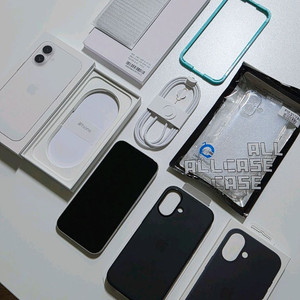 아이폰16 화이트 256GB 풀박