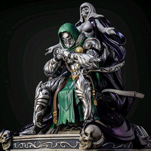 Reborn Studio 마블 레전드 닥터둠 왕좌 EX