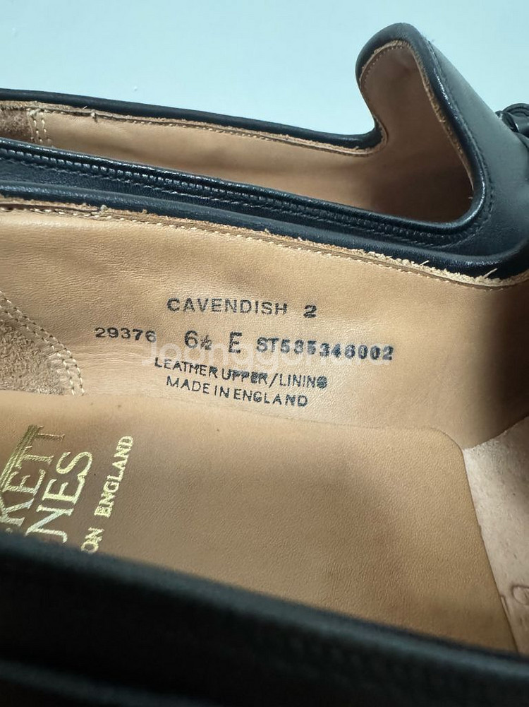 크로켓앤존스 카벤디쉬2 블랙 UK6.5--4