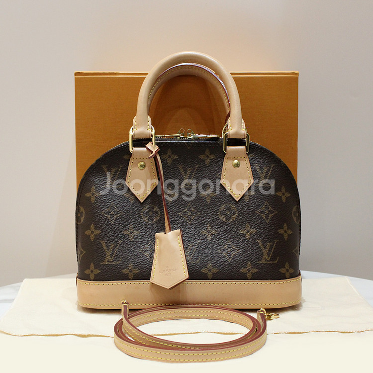 [명품다올동래] 루이비통 모노그램 알마 BB 토트백--0