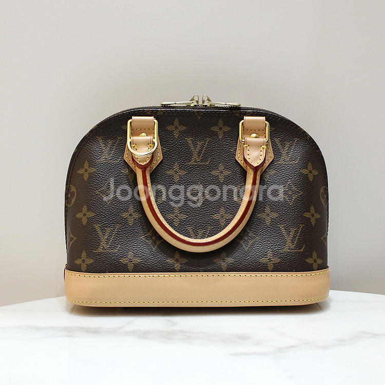 [명품다올동래] 루이비통 모노그램 알마 BB 토트백--3