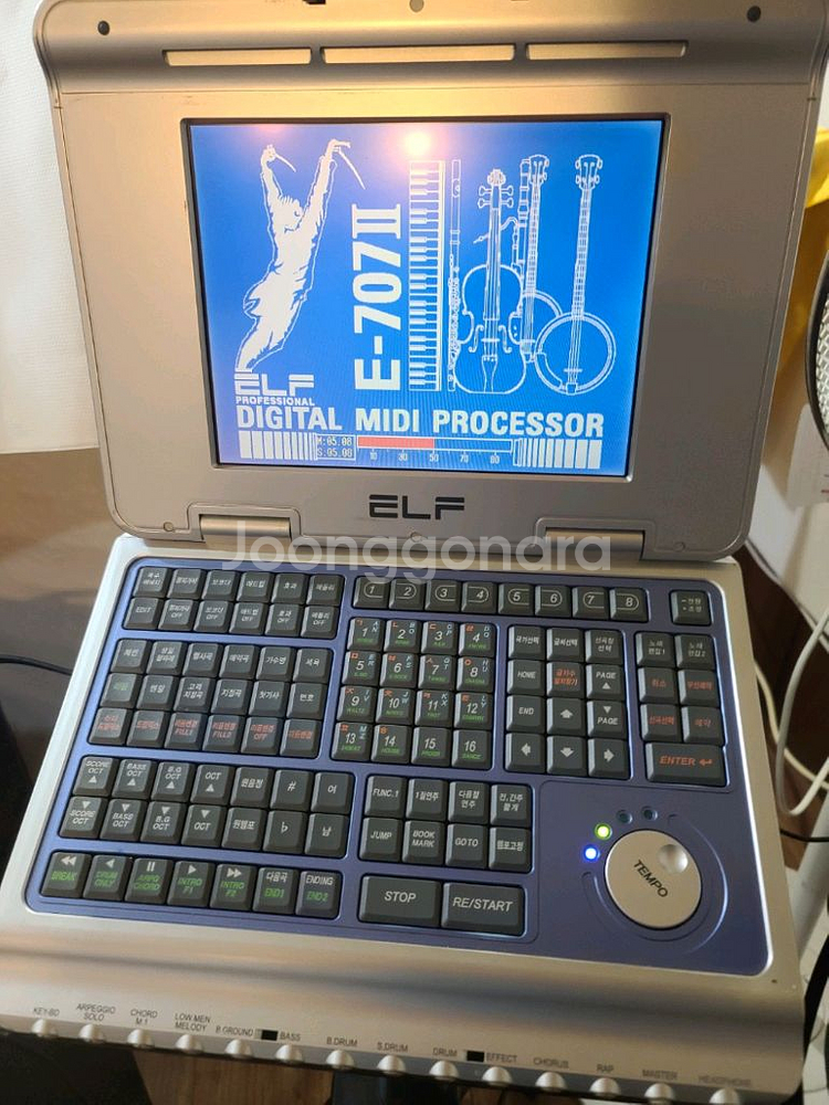 엘프 반주기 ELF E-707II MIDI 프로세서--0
