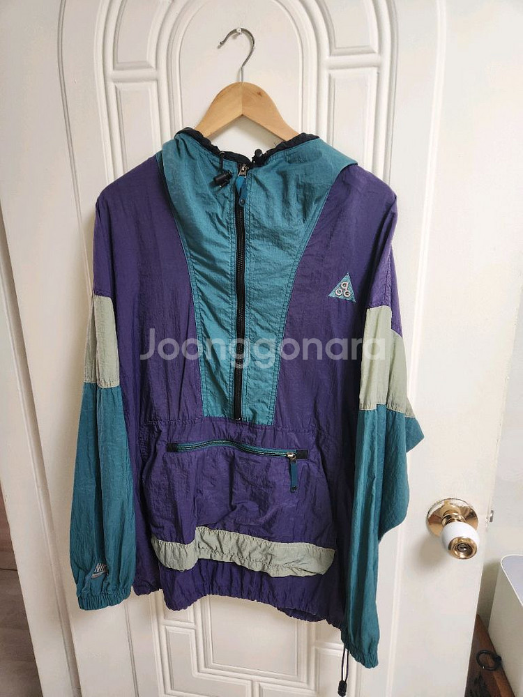 NIKE ACG 나이키 아노락 풀오버 바람막이 USA--0