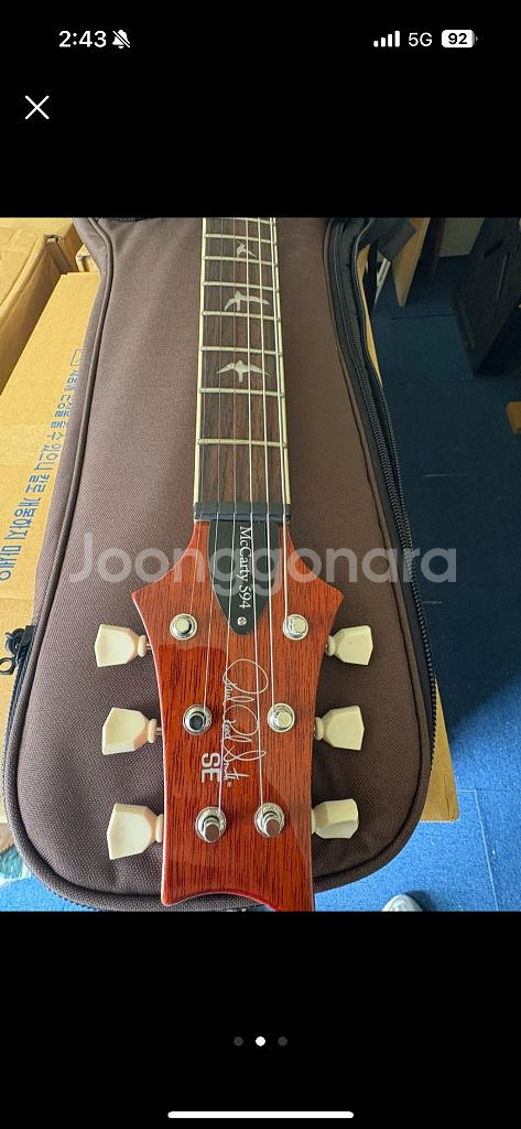 prs se 맥카티 594 일렉기타 팝니다--2