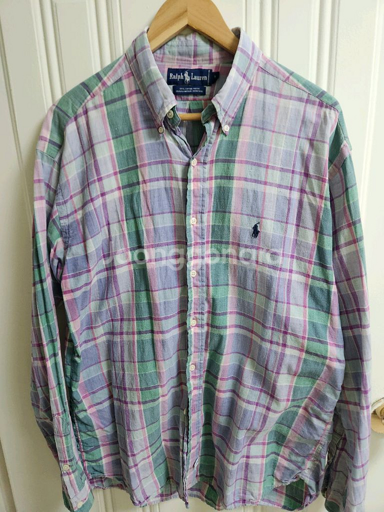 poloralphlauren 폴로랄프로렌 린넨 셔츠 L--0