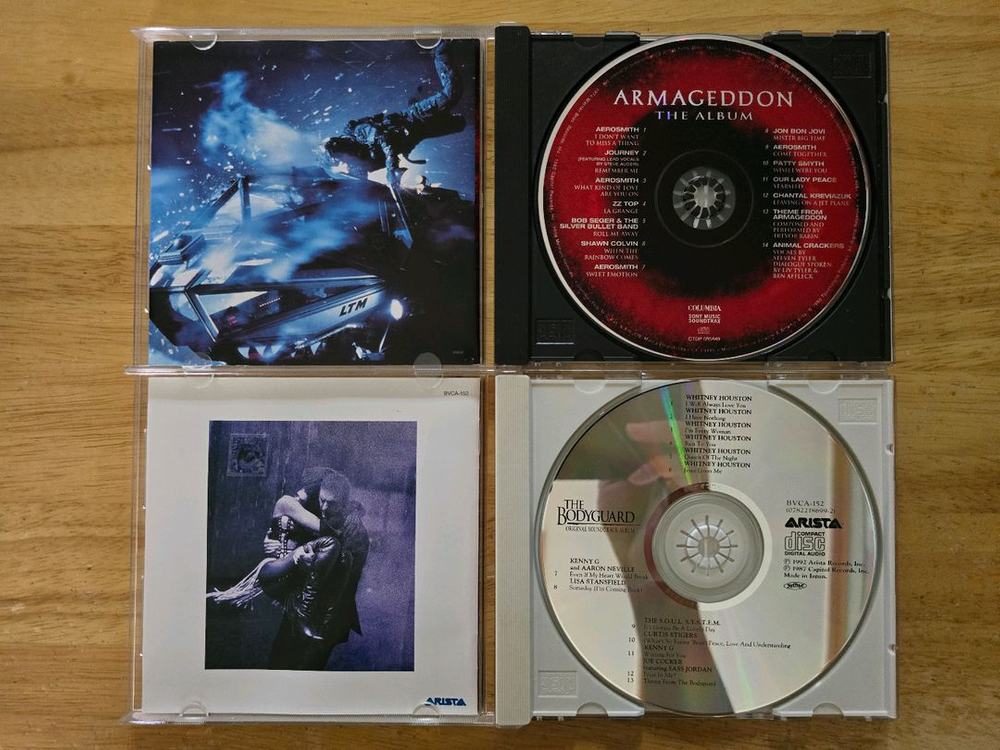 CD 음반 해외 OST 앨범 4장 이미지