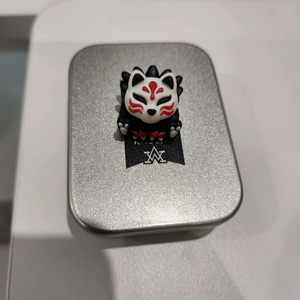 AWKEYCAPS 아티산키캡 - 키츠네(블랙&레드)