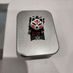 AWKEYCAPS 아티산키캡 - 키츠네(블랙&레드)