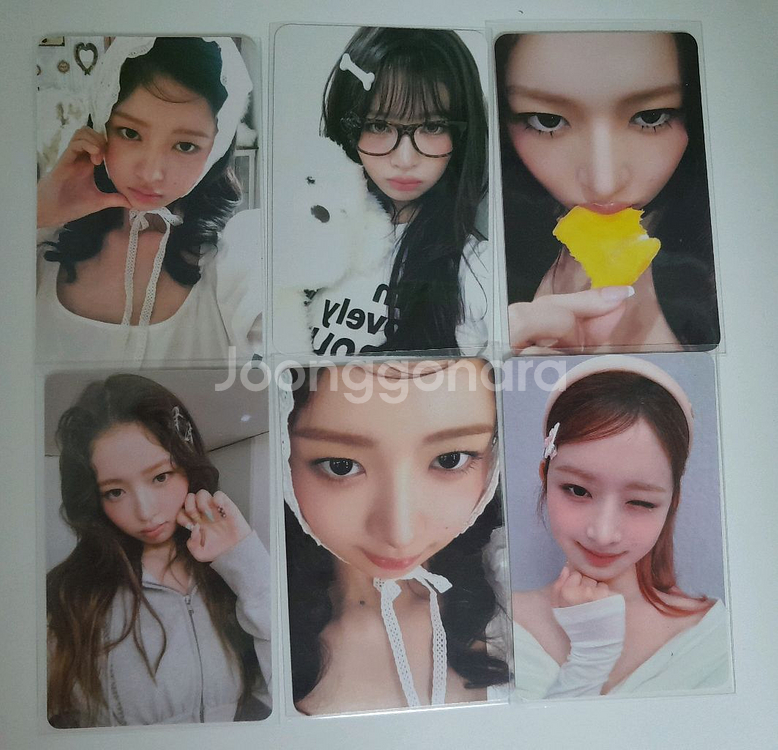 6장 일괄 덤드림) 아이브 시크릿 레이 정품 포카--0