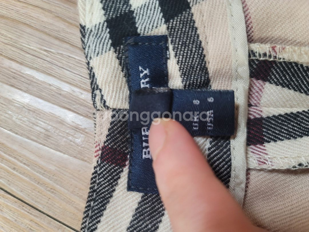 버버리 정품 바지 (내림없는상품입니다--2