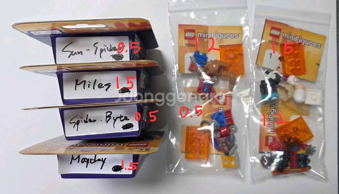 71050 레고 스파이더맨 미니피규어 정품--0