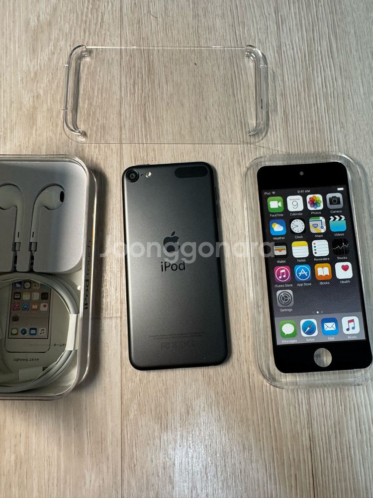 아이팟터치6세대 블랙 스페이스그레이 16gb 풀박스--2