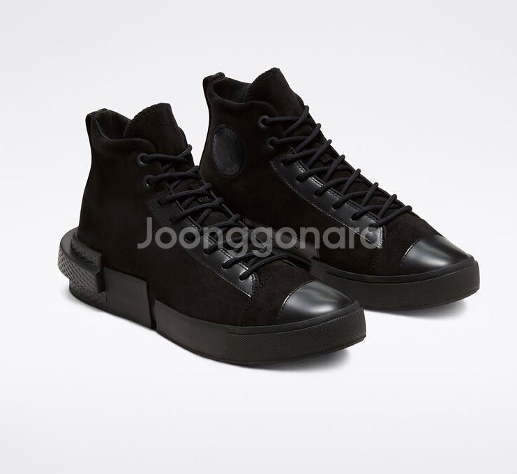 컨버스 올스타 디스럽트 CX 블랙 스니커즈 US 7--0