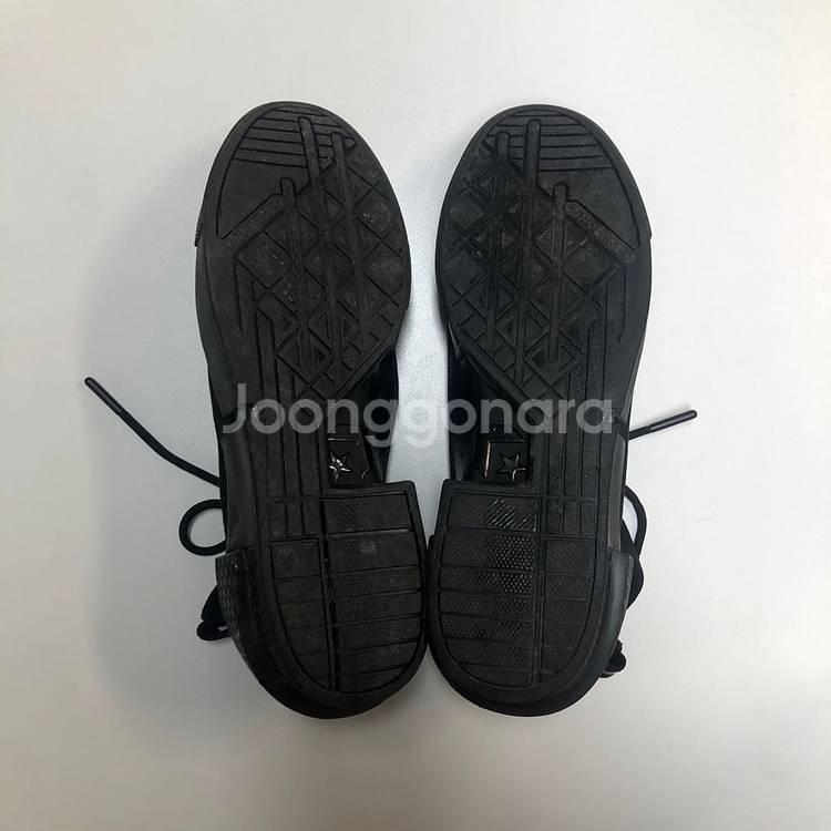 컨버스 올스타 디스럽트 CX 블랙 스니커즈 US 7--5