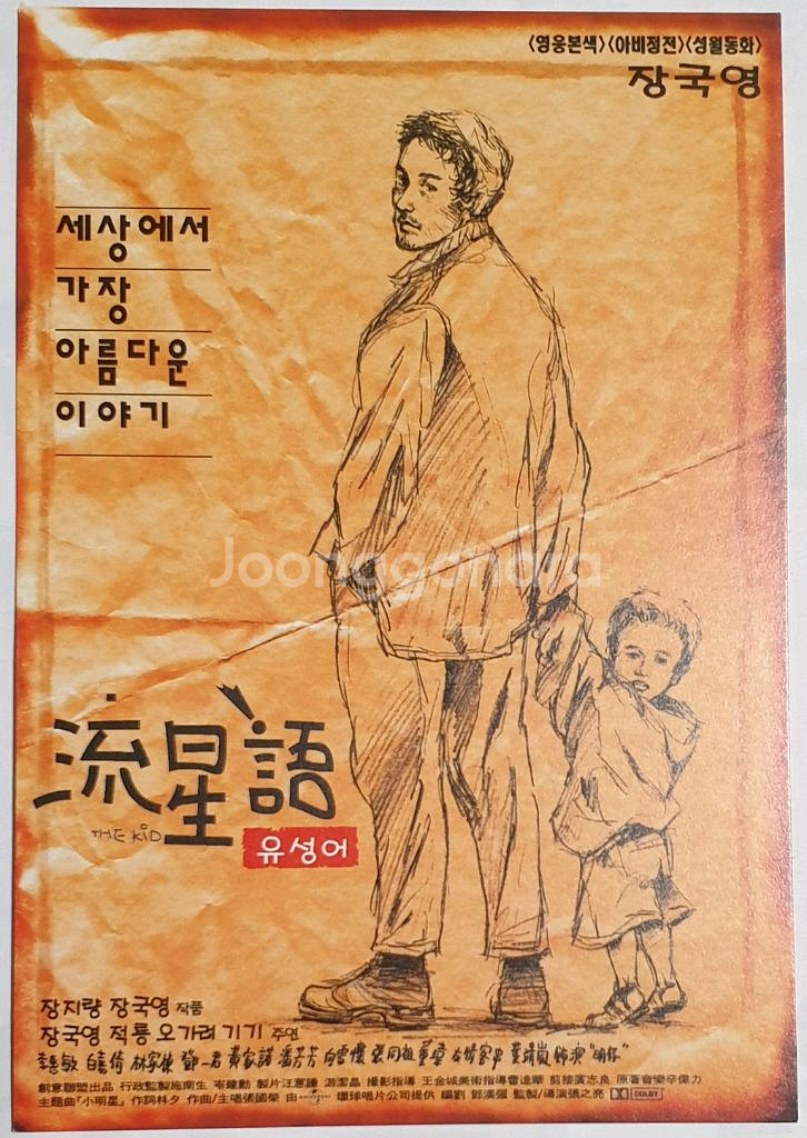 장국영 엽서 5종--6