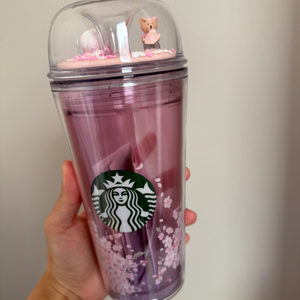 스타벅스 체리블라썸 젤로 로맨틱 콜드컵 473ml